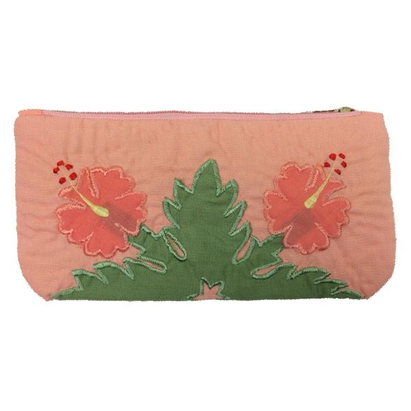 新品】ハワイアンキルト Hawaiian Quilt ハイビスカスペンケース 眼鏡