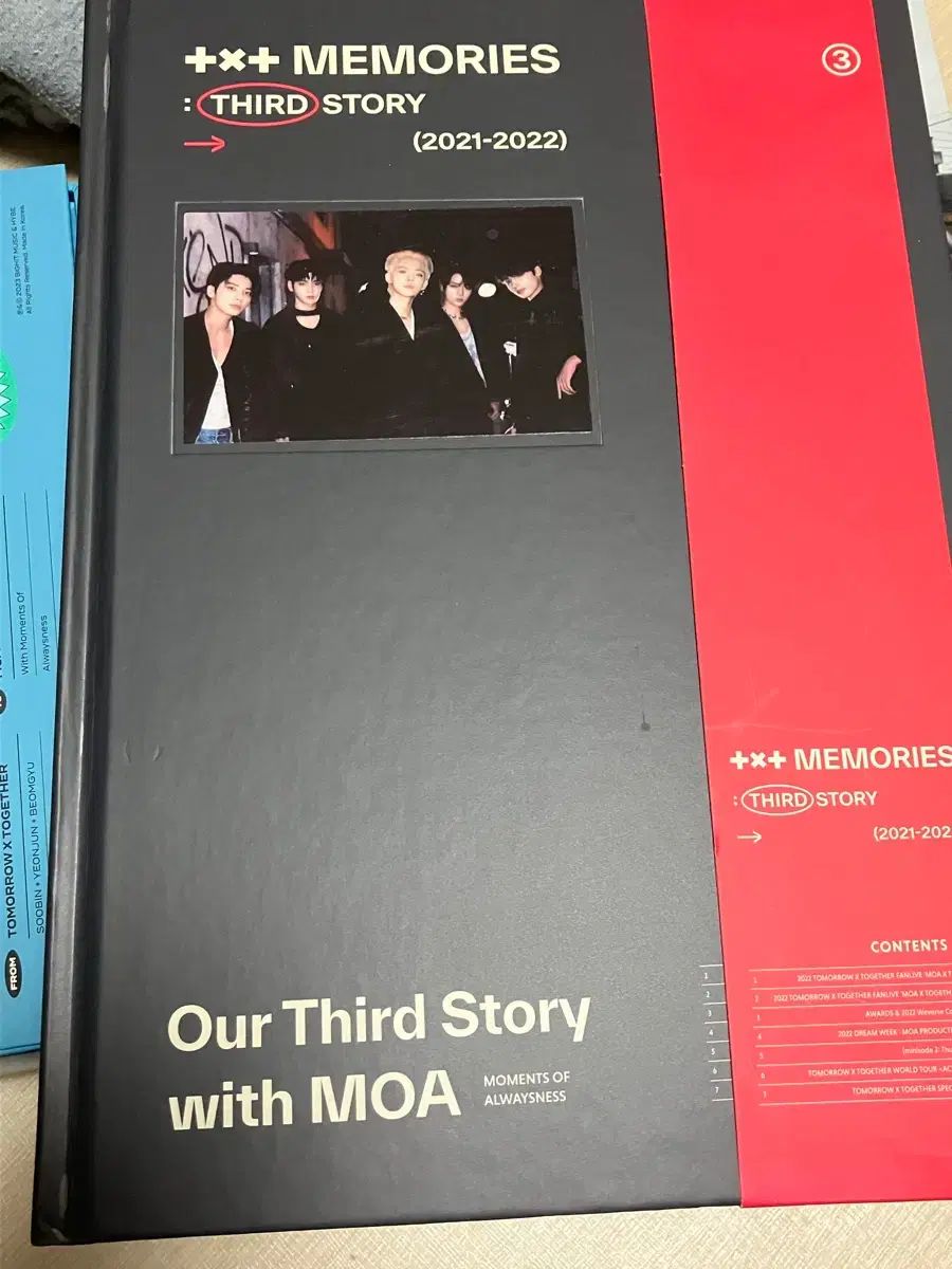 TOMORROW X TOGETHER(TXT) メモリーズ 2021-2022 構成品フルセット