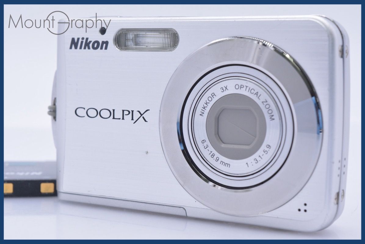 ニコン Nikon COOLPIX S210 3x バッテリー付属 同梱無料 #yk6261 ニコン Nikon COOLPIX S210 3x バッテリー付属 同梱無料 #yk6261