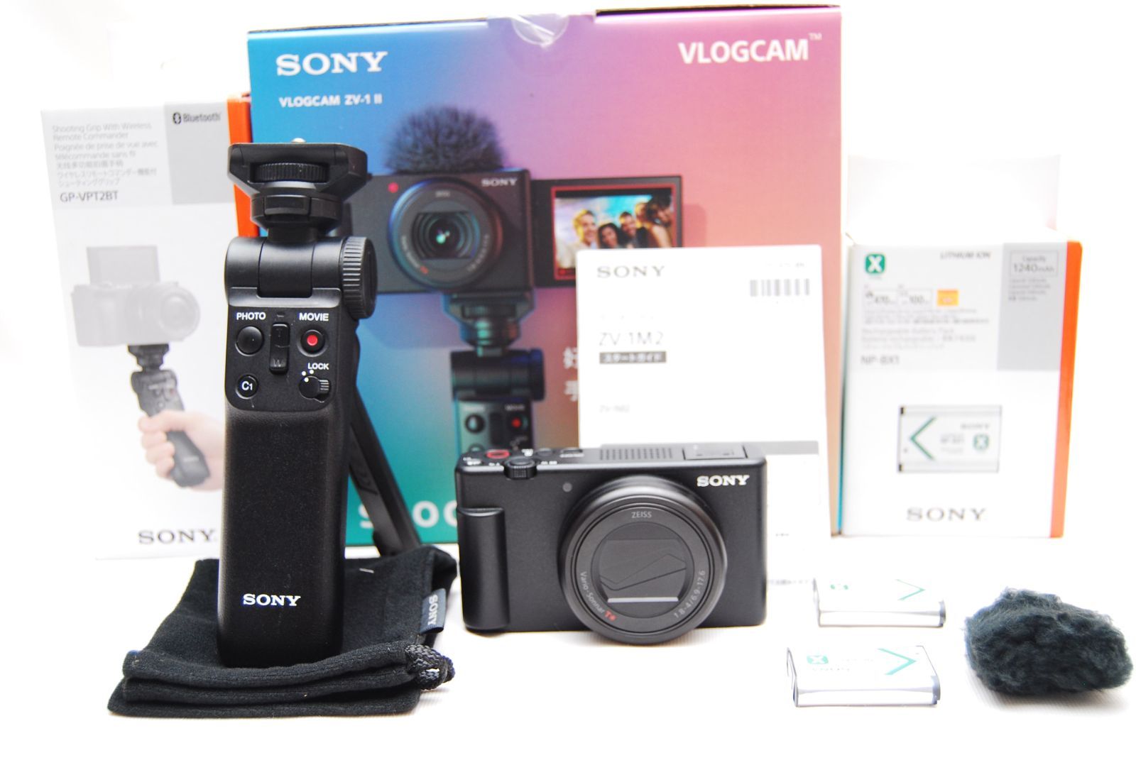 ☆極上美品 コンパクトデジタルカメラ VLOGCAM Vlog用カメラ ZV-1II