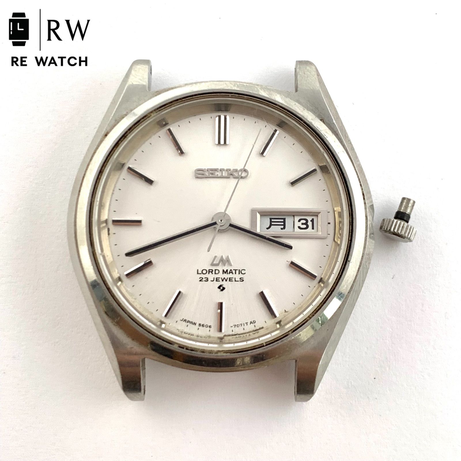 ジャンク】SEIKO Lord Matic 5606-7070 23 Jewels 自動巻き時計 - メルカリ
