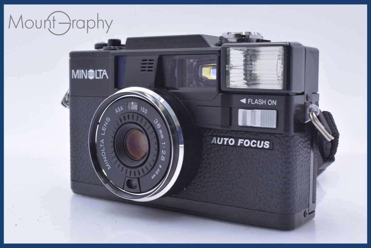 ミノルタ MINOLTA HI-MATIC AF-D 38mm F2.8 単三電池仕様 同梱無料