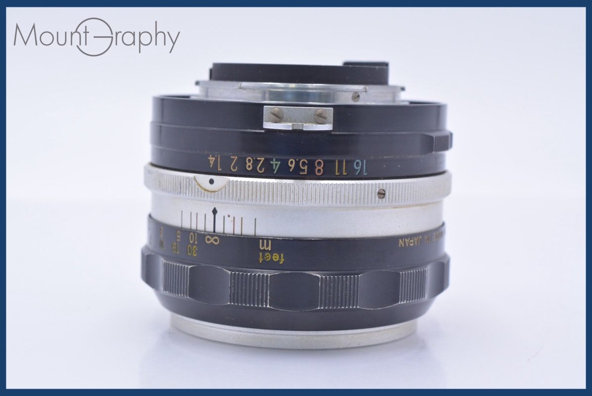 【動作保証】 ニコン Nikon NIKKOR-S Auto 50mm F1.4 非Ai 前後キャップ&レンズフィルター付 同梱無料 #am8901 カメラ 【動作保証】 ニコン Nikon NIKKOR-S Auto 50mm F1.4 非Ai 前後
