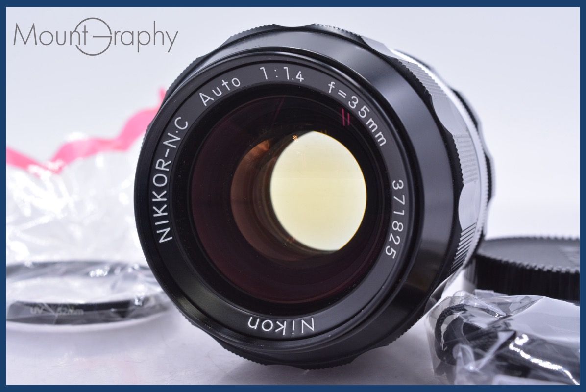 動作保証】 ニコン Nikon NIKKOR-N C Auto 35mm F1.4 非Ai 前後