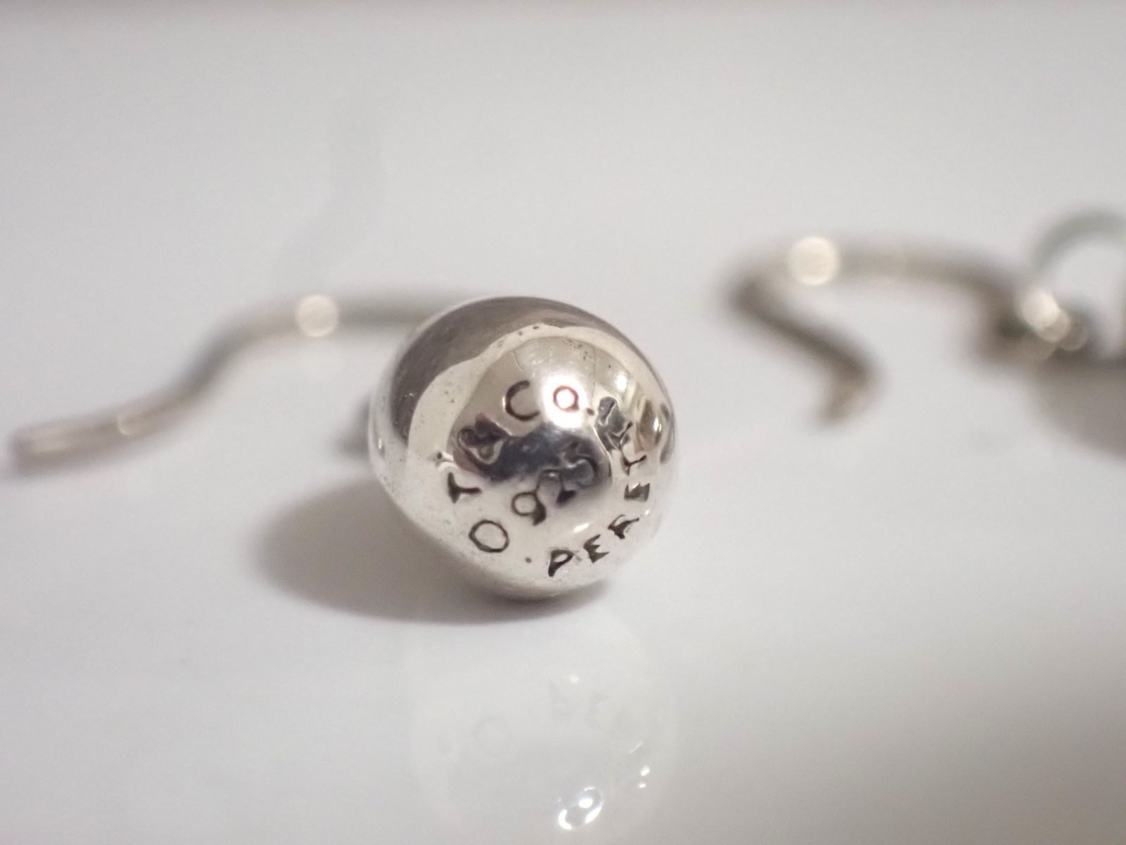 TIFFANY ティアドロップピアス シルバー925 034 - メルカリ