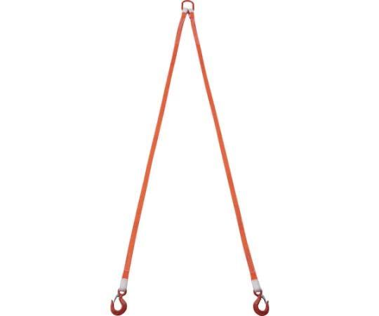 新品 2本吊ベルトスリングセット 25mm幅X2m 吊り角度60°時荷重0.86t(最大使用荷重1t) G25-2P20