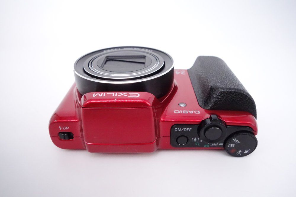 カシオ CASIO デジタルカメラ EXILIM 1610万画素 24倍 レッド EX-H50RD