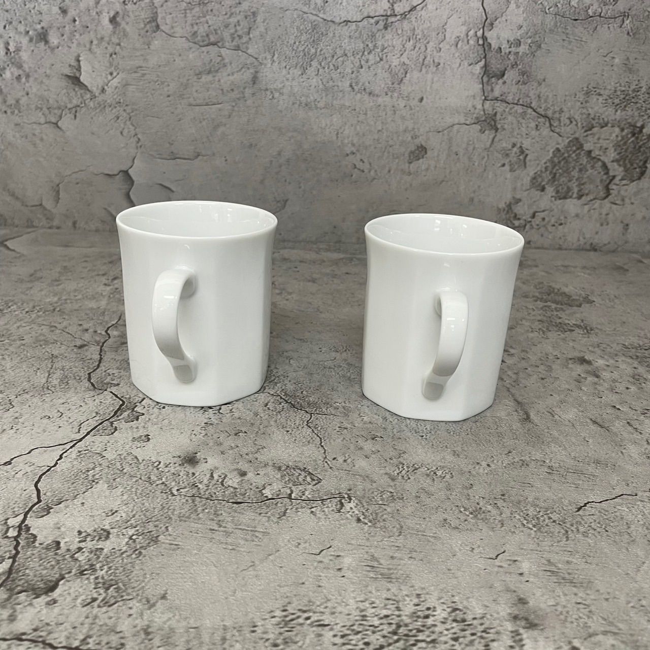 新品未使用 Mercedes-Benz メルセデスベンツ マグカップ ペア ロゴ 白