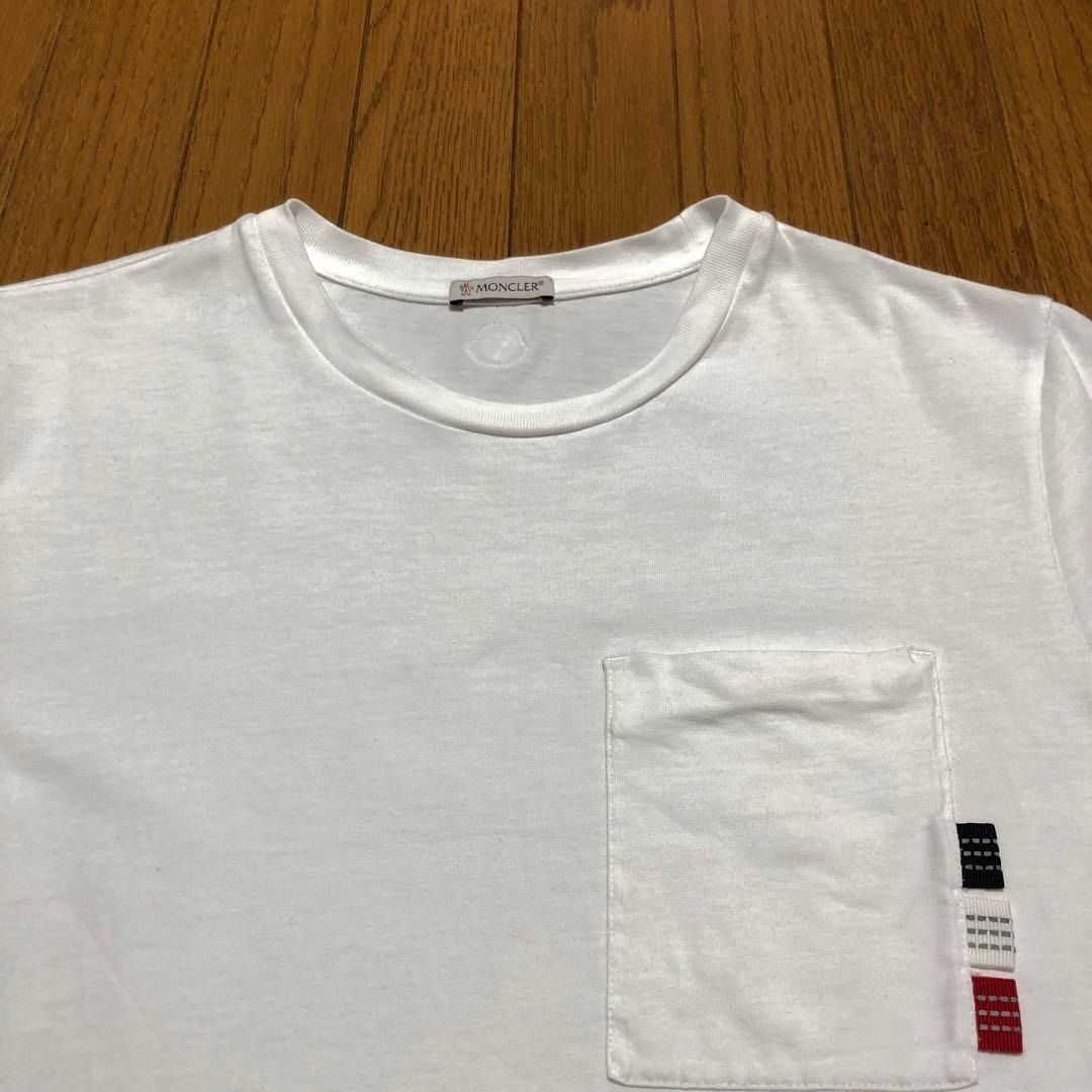 モンクレール Tシャツ ワッペン L ブラック 国内正規品 4S551 ブラック