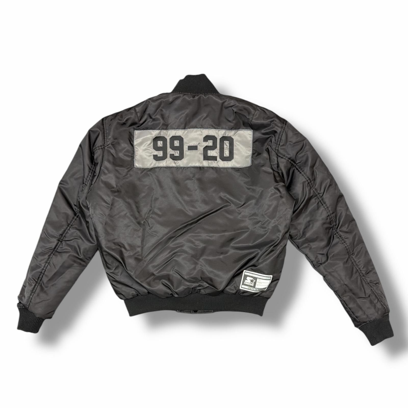 F.C.R.B. × STARTER BLACK LABEL REVERSIBLE STADIUM JACKET ブラック