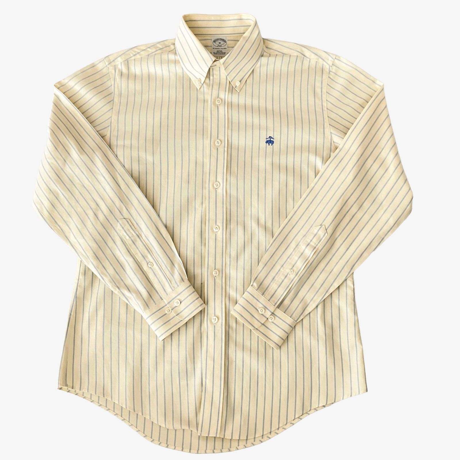 M】Brooks Brothers(ブルックスブラザーズ) 346 ポロカラーBD(ボタン