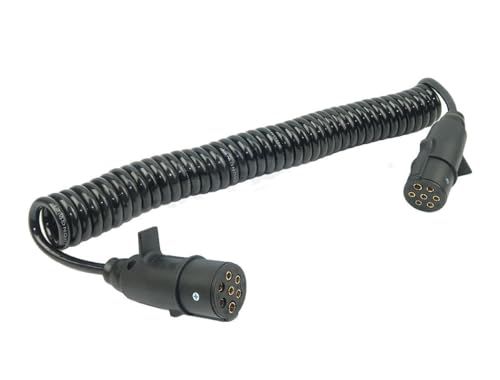 新品 MOTOR POWER コイル式 7極 ジャンパー ケーブル トレーラー