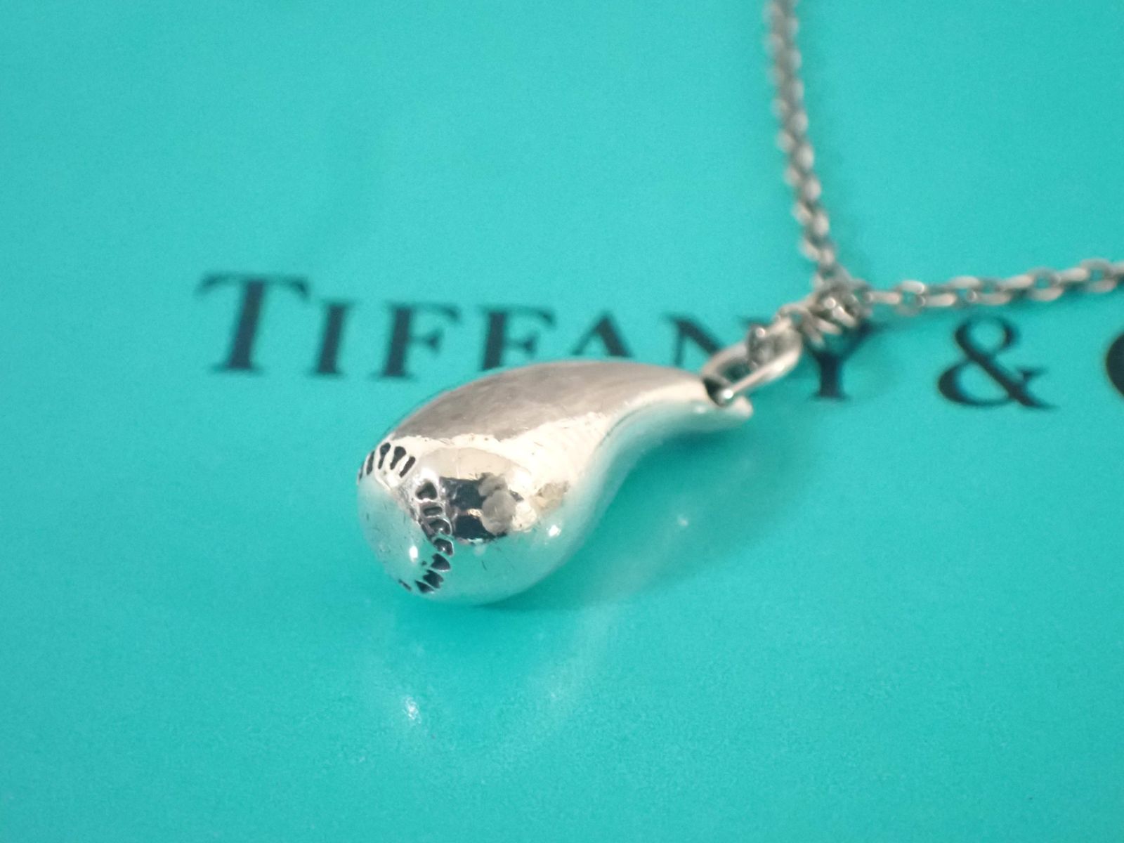 美品】ティファニー ネックレス シルバー925 箱・保存袋付 44cm - メルカリ