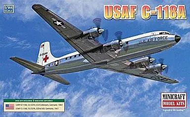[중고] 프라모델 1/144 미 공군 C-118A [MC14667]