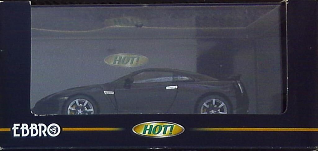 MMP 1/43 EBBRO HOT! NISSAN GT-R 2007(SUPER BLACK) 44040 - メルカリ