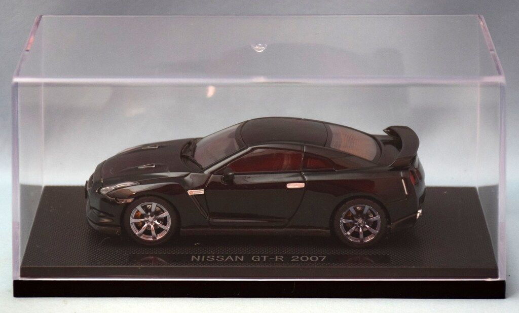 MMP 1/43 EBBRO HOT! NISSAN GT-R 2007(SUPER BLACK) 44040 - メルカリ
