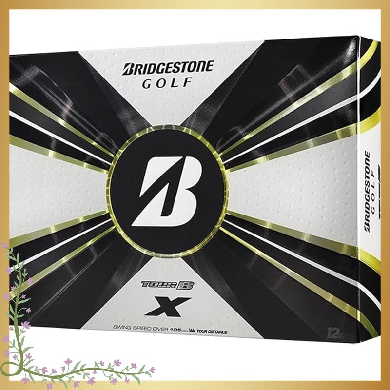 ブリヂストンゴルフ 2022 TOUR B X ゴルフボール 2022年モデル 1ダース（全12球） デシャンボー使用 ツアーB X USA直輸入品 ホワイト 1
