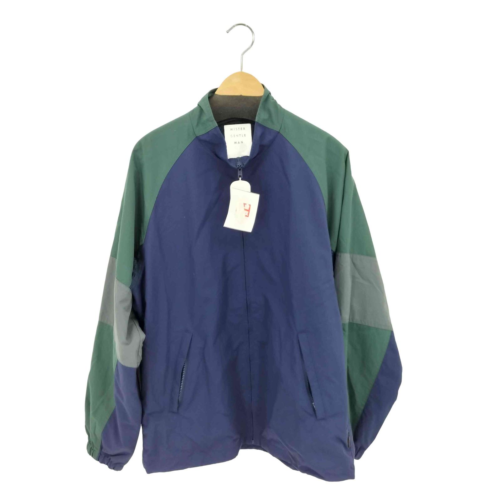 ミスタージェントルマン MISTERGENTLEMAN ツートン ジップアップ