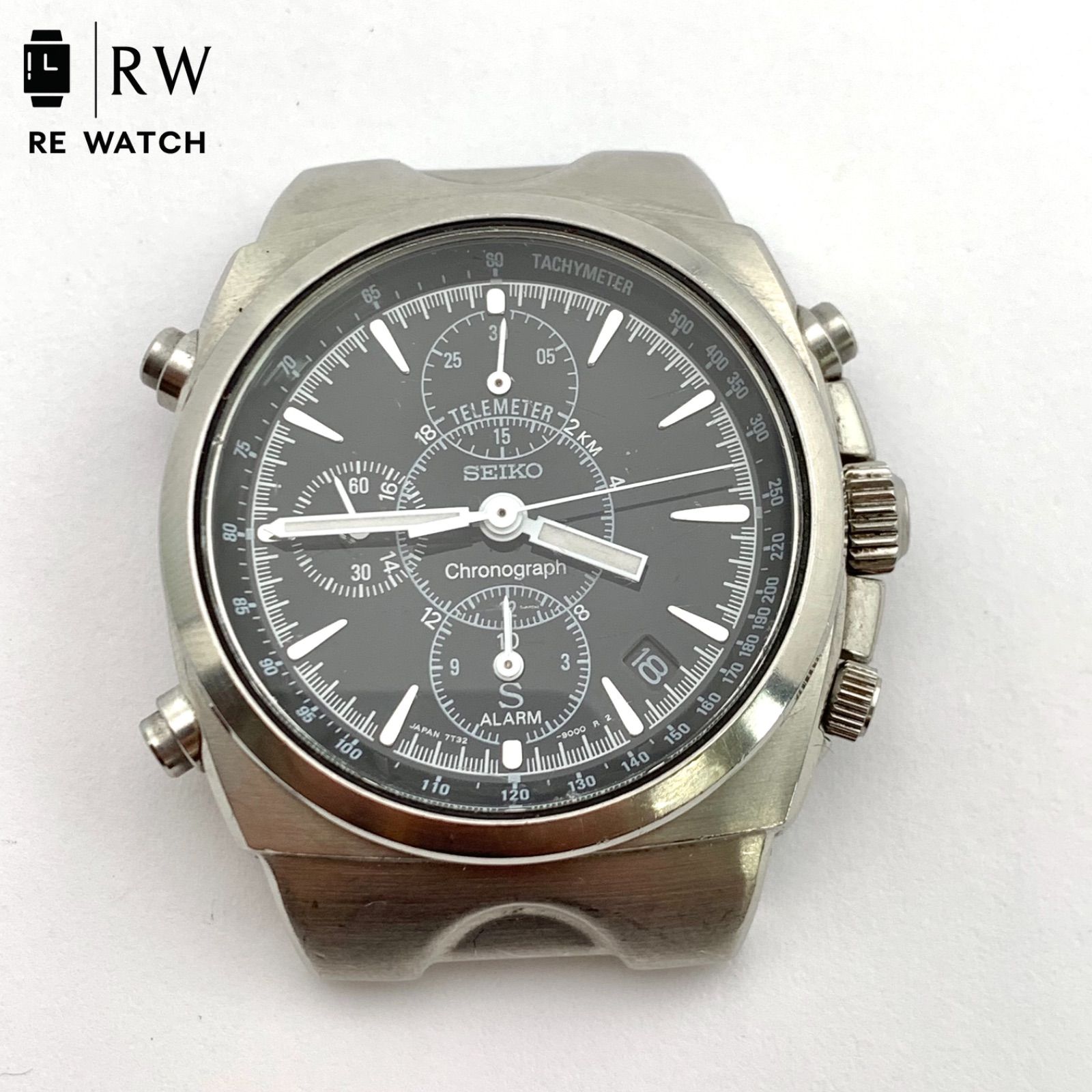 ジャンク】SEIKO 7T32-9000 クロノグラフ 腕時計 - メルカリ