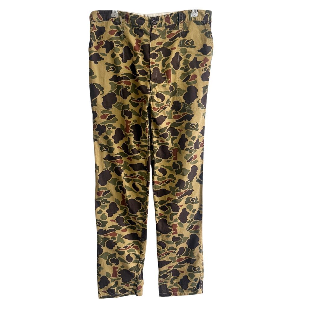 ダックハンターカモ 迷彩柄パンツ ハンティングパンツ 多色 Lサイズ No