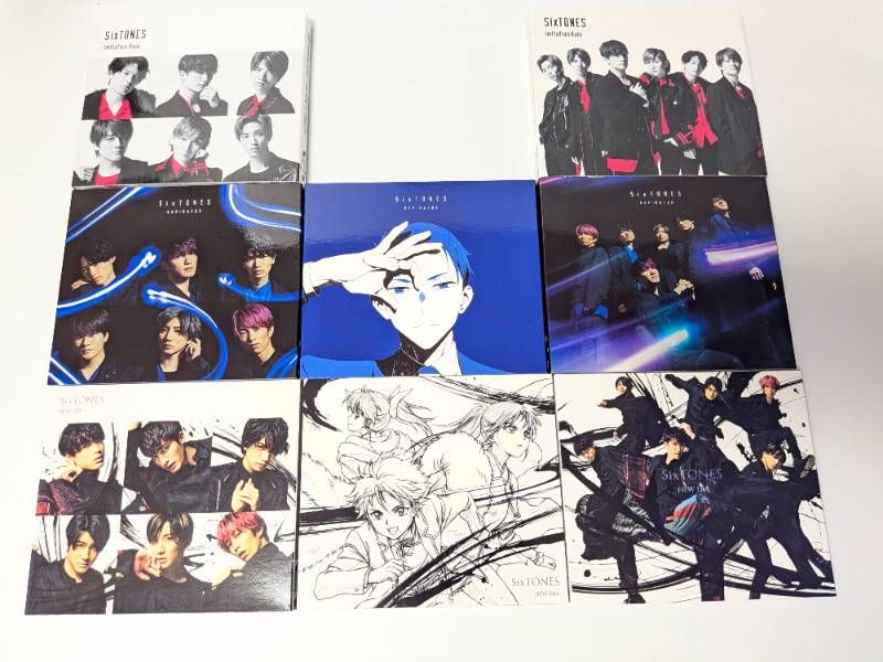 SixTONES シングルCD 37点セット まとめ売り Imitation Rain ～ GONG