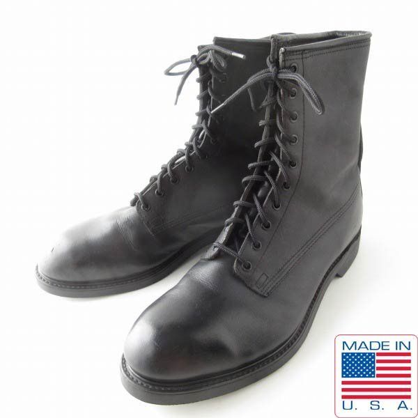 1988年製 USA製 実物 米軍 スチールトゥ 10ホール コンバットブーツ