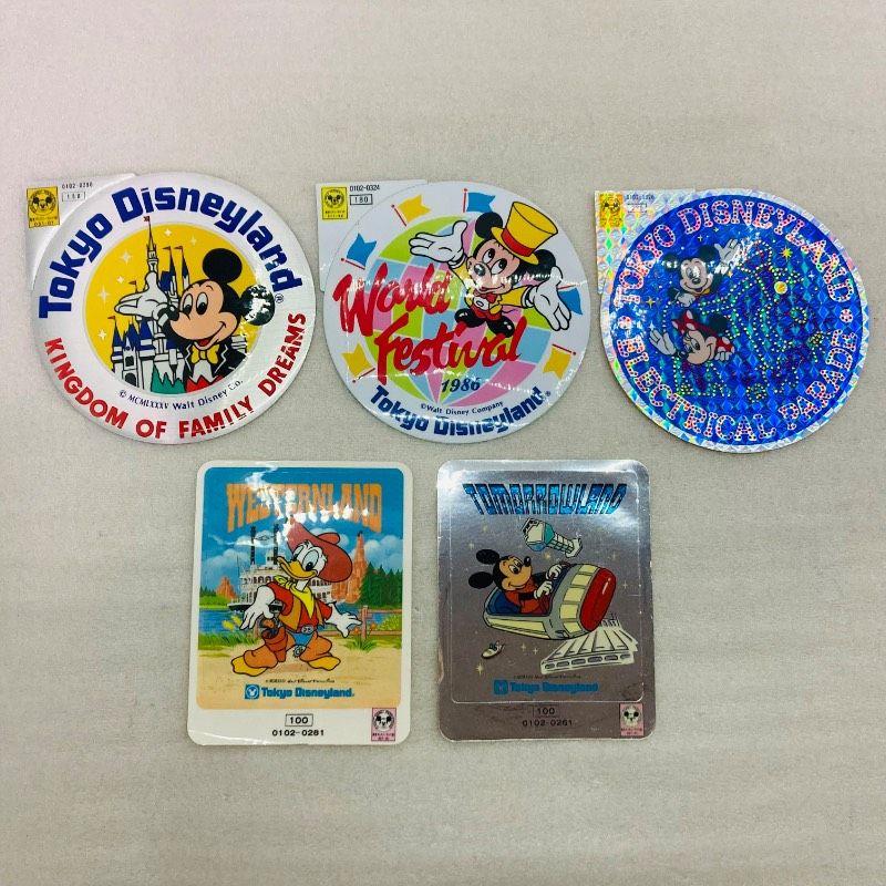 ディズニーランド ファンタジーランド ステッカー ドナルド ヴェネチア