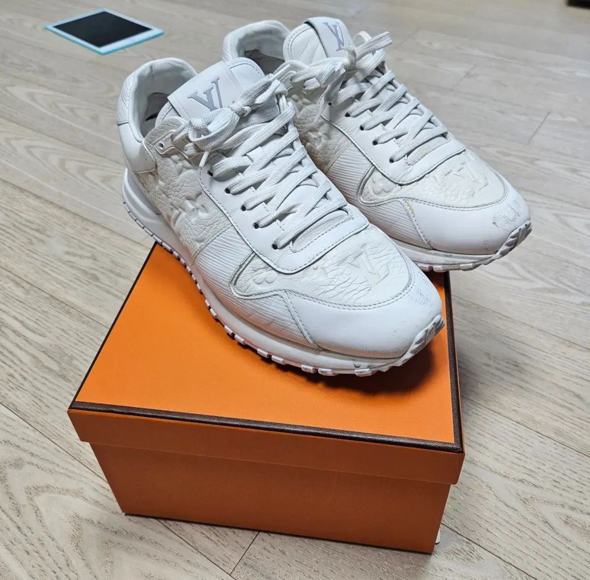 ルイヴィトン 正規品 Louis Vuitton RUN スニーカー サイズ 6.5 ラン 