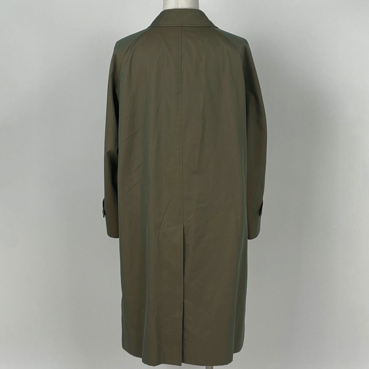 バーバリーズ Burberrys ステンカラーコート 裏地チェック カーキ