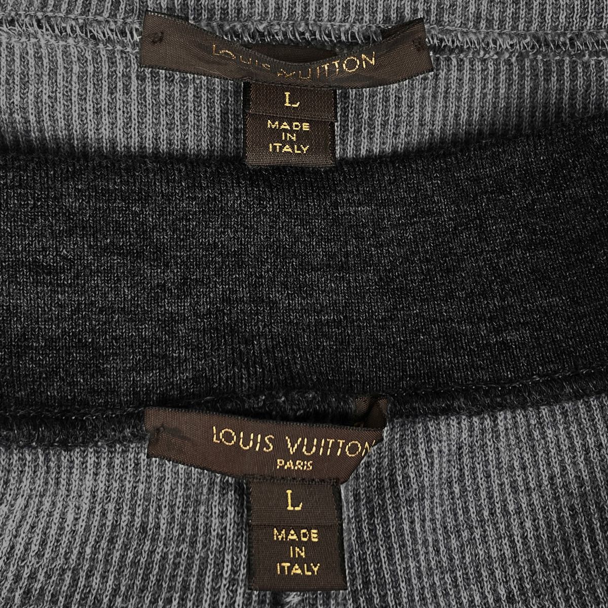ルイ・ヴィトン Louis Vuitton ロゴ スウェット セットアップ ジップ 