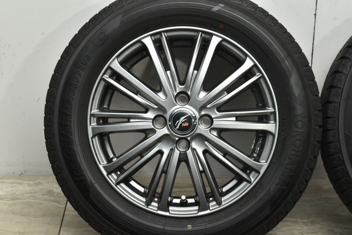 WEDSLEONIS 205⁄50R17 5H⁄114.3 7J +53 【美品 バリ溝】ファング 17in