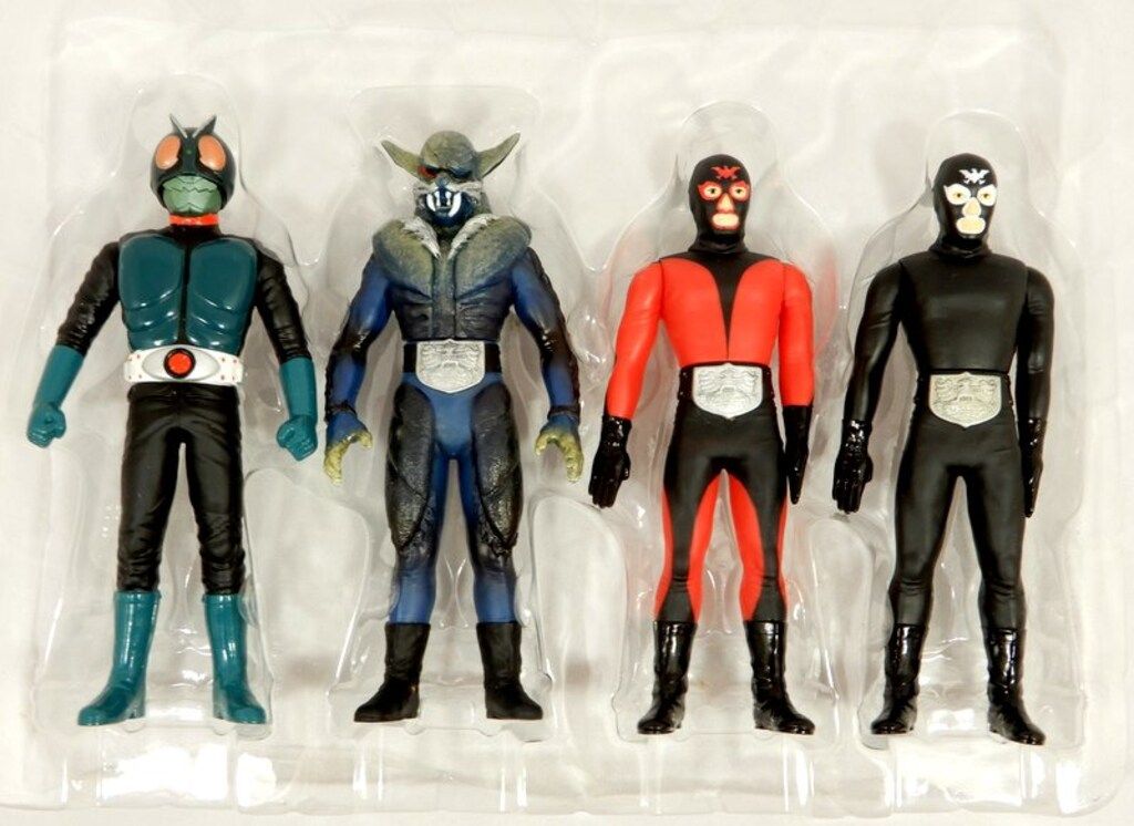 バンダイ ライダーヒーロー&怪人ソフビシリーズ 仮面ライダー