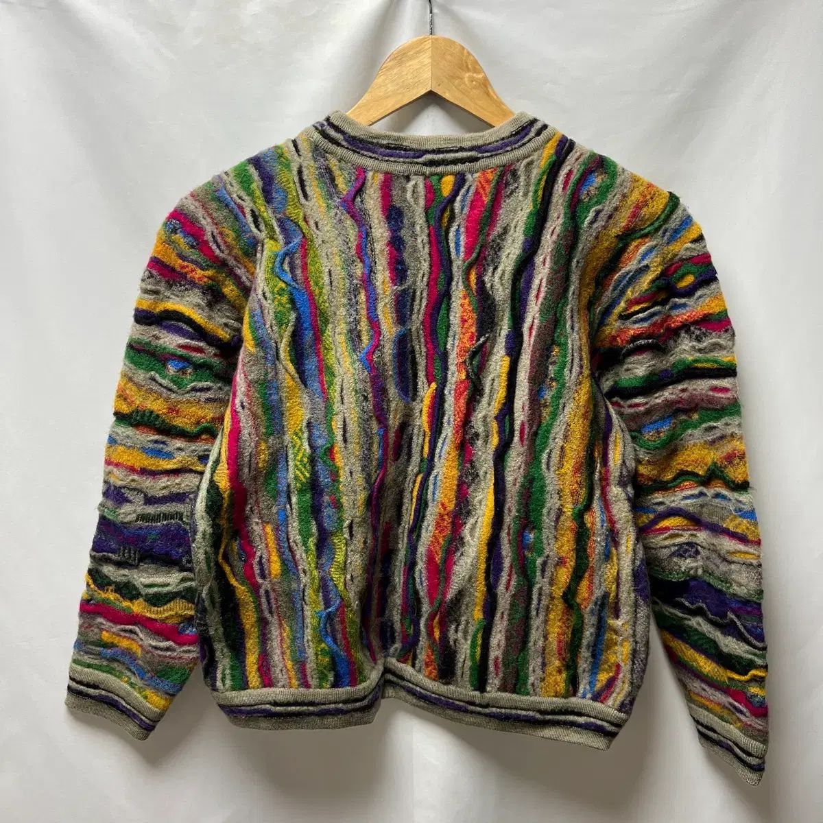 正規品/ウィメンズM クージー COOGI オーストラリア製 ケーブル ニット