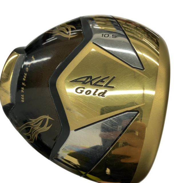 中古】 つるや AXEL Gold Premium 10.5° ドライバー DR AXEL Gold
