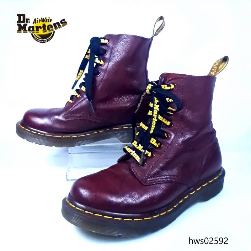 Dr.Martens タータンチェックブーツ 8ホール UK4 23cm ドクター