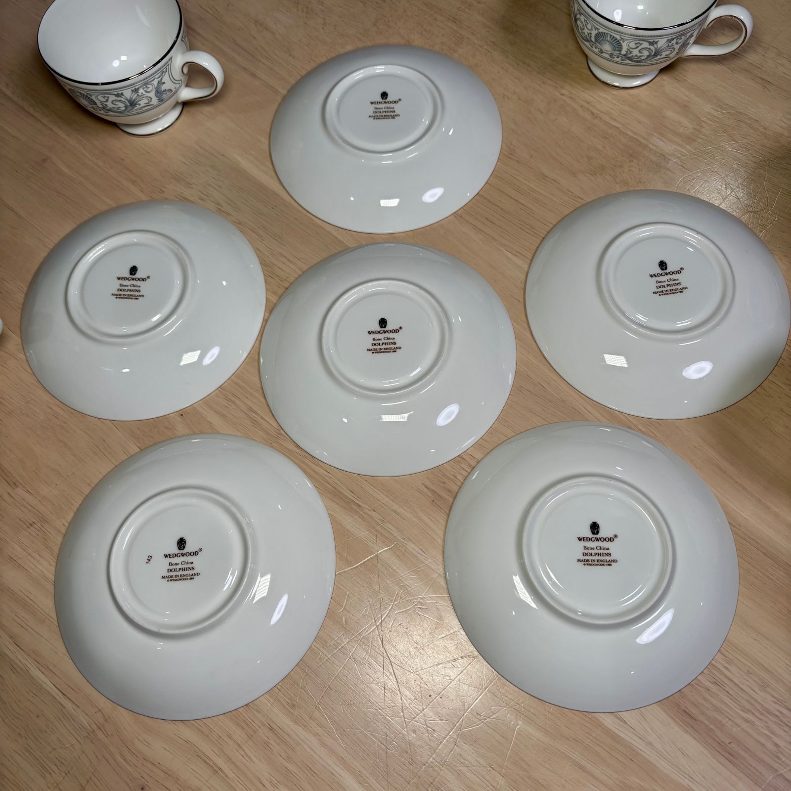 特価品】ウェッジウッド ドルフィンホワイト 6客セット - メルカリ