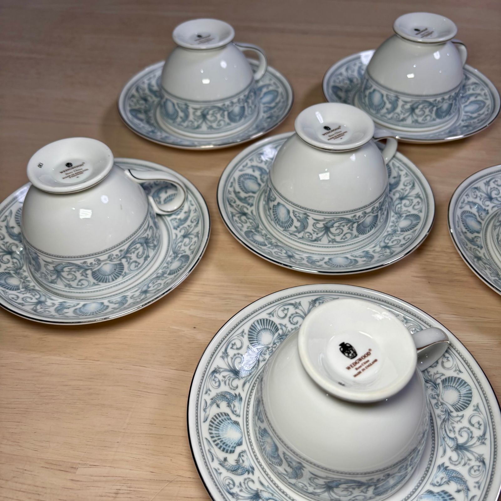 特価品】ウェッジウッド ドルフィンホワイト 6客セット - メルカリ