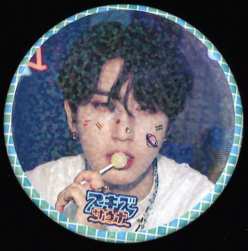 Stray Kids Han 2025 JYP JAPAN POPUP STORE SKZ SAUNA 缶バッチ A