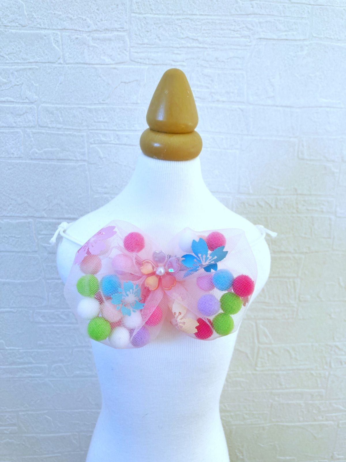 トリミングチョーカー 春色さくら - メルカリ