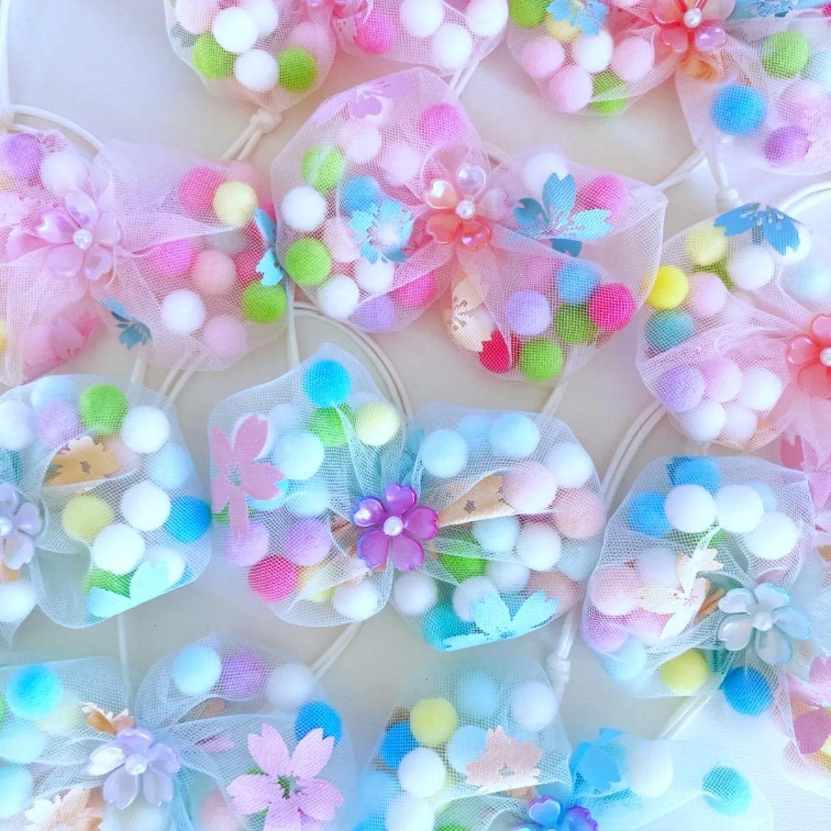 トリミングチョーカー 春色さくら - メルカリ