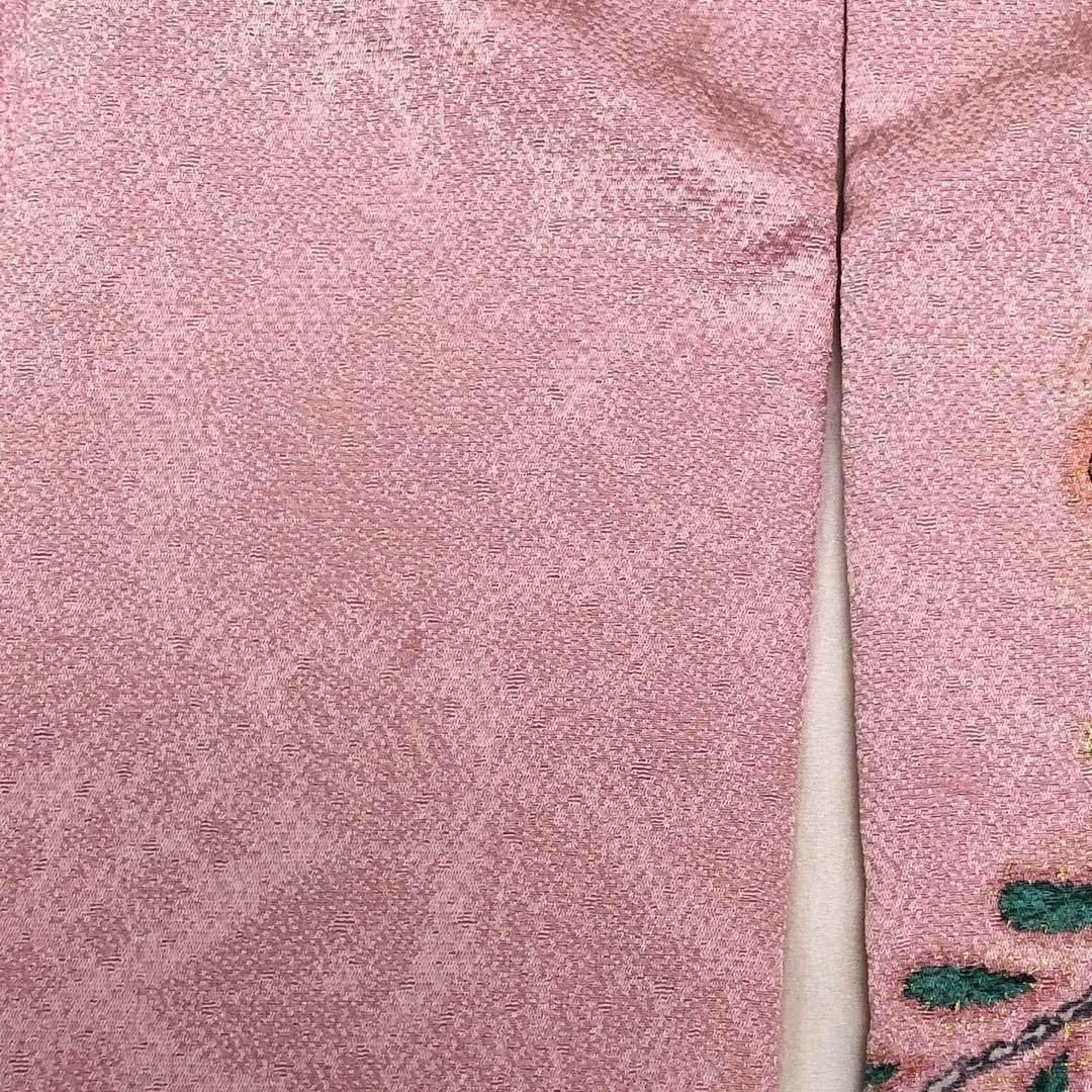 振袖 美しい辻が花絞り グラデーション 桃色 トールサイズ K-3468 