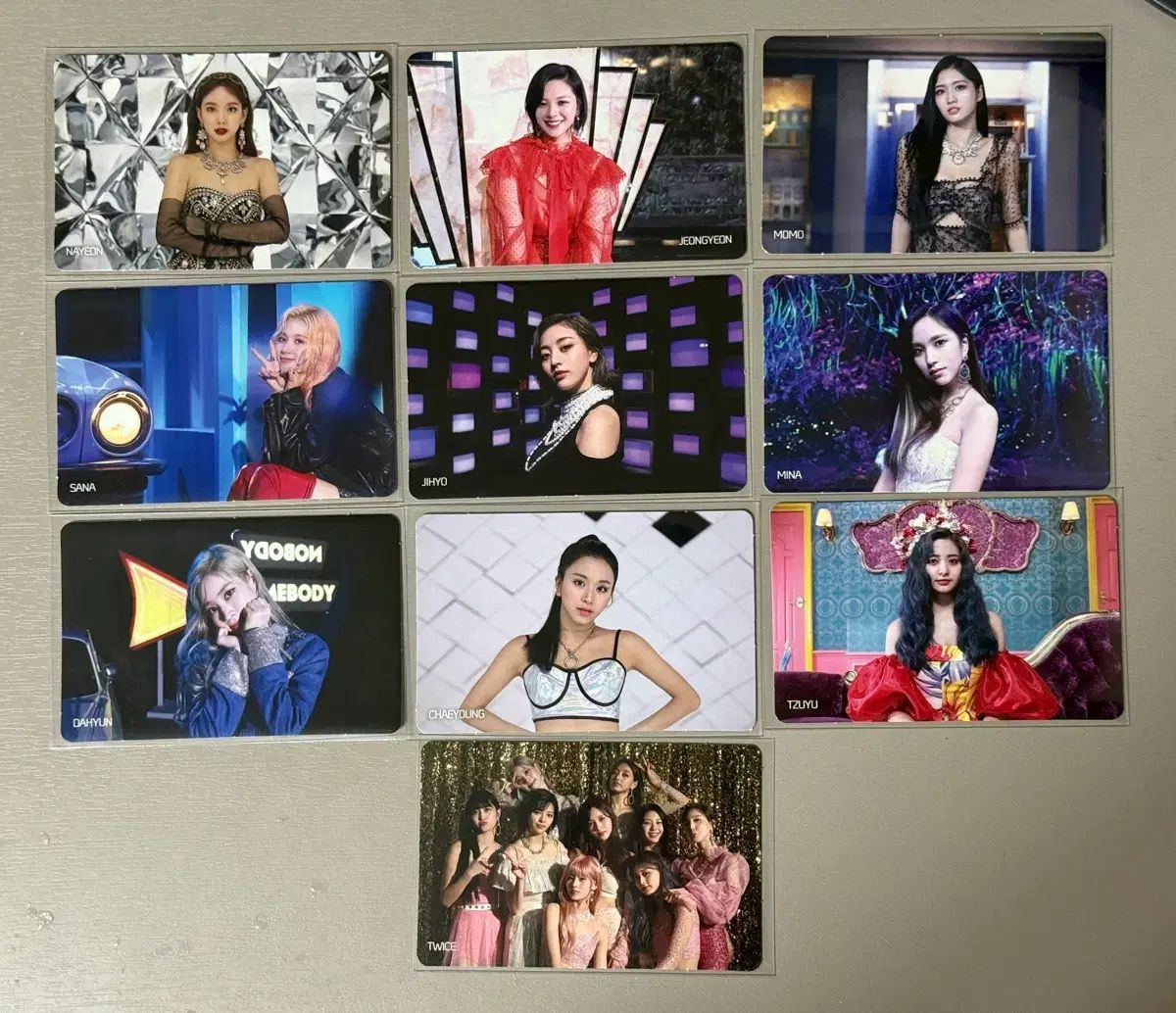 TWICE（トゥワイス）新韓銀行 SHINHAN BANK 韓国銀行 EDM トレカ フルセット 出品