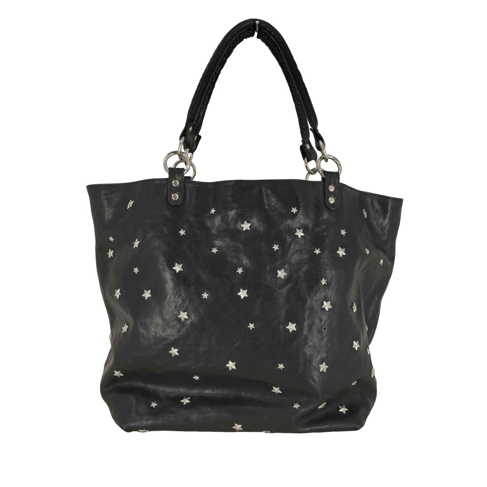 リカ RIKA スター 星 スタッズデザイン レザーバッグ レディース 表記