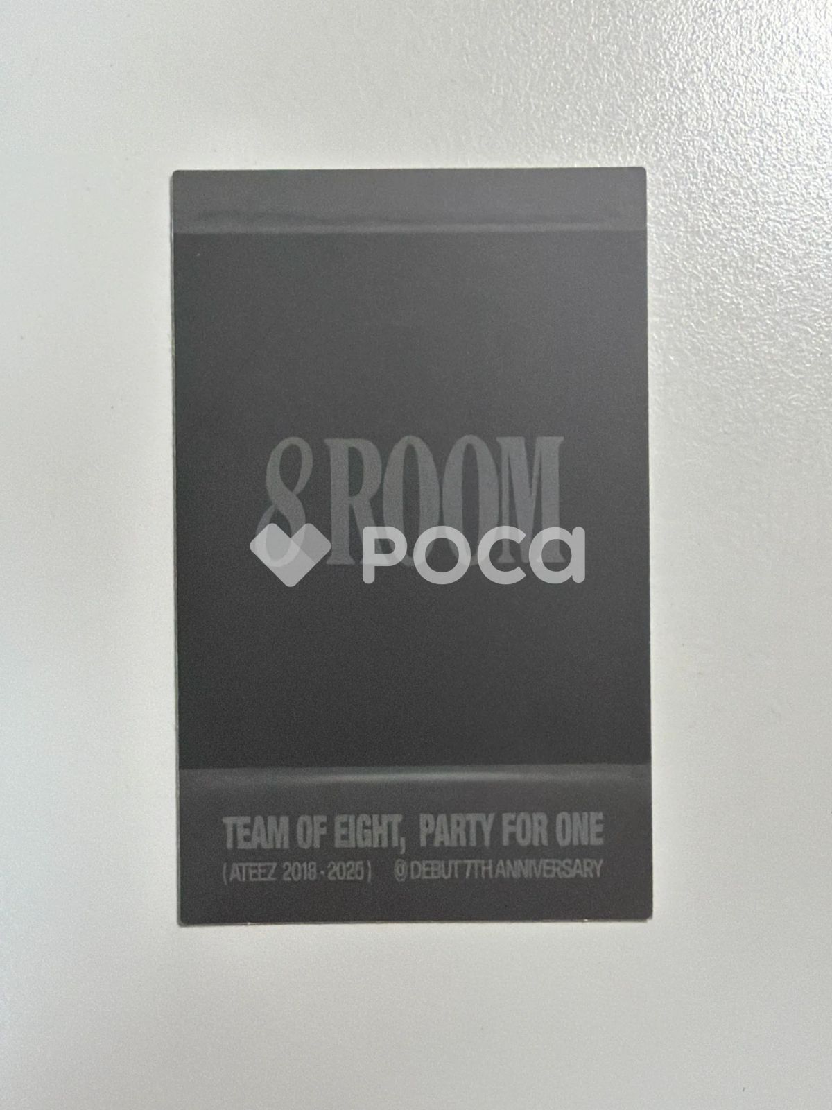 ATEEZ サン ATEEZ 7TH ANNIVERSARY OFFICIAL POP-UP '8ROOM' 購入特典