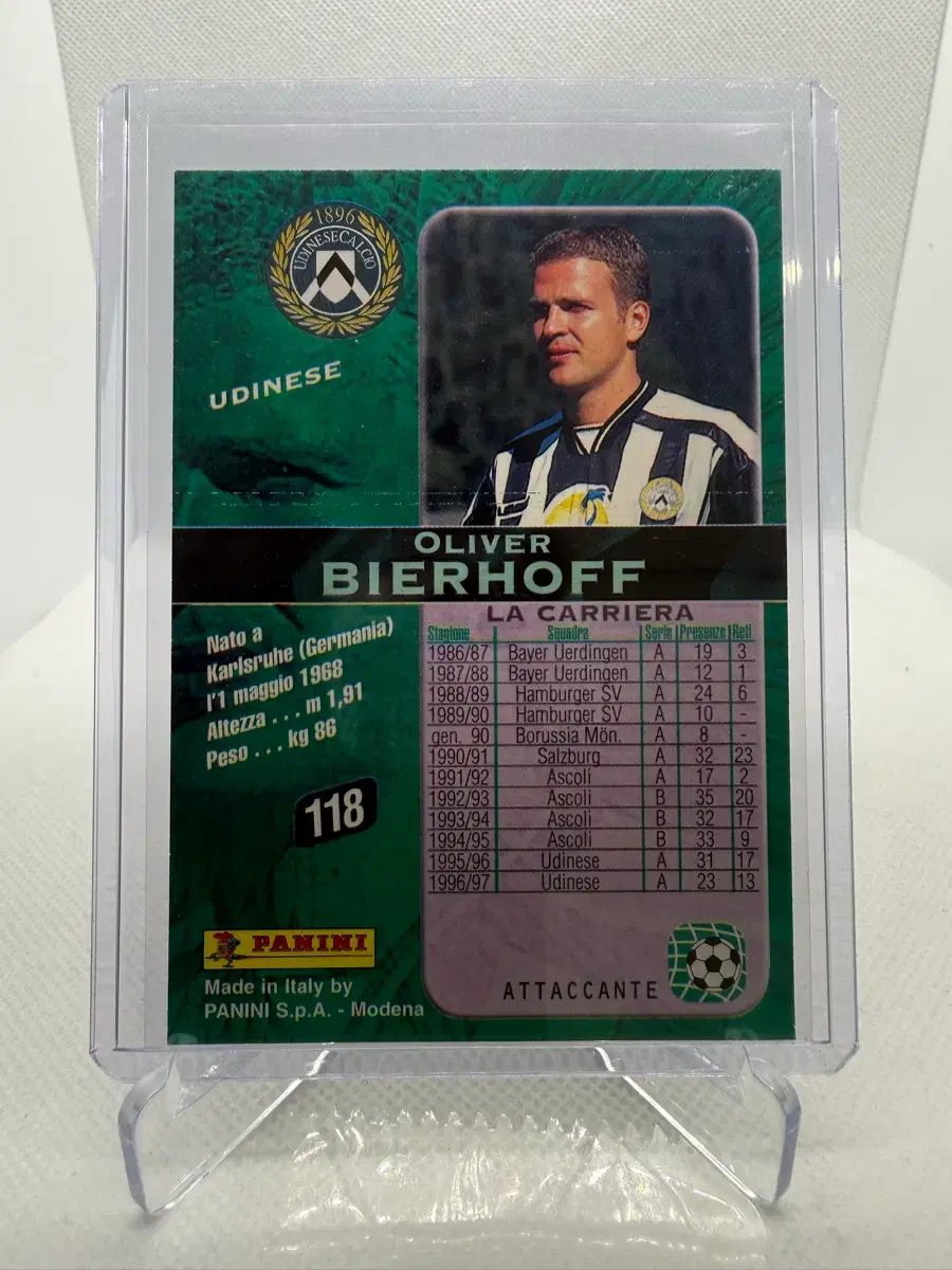 1998 Panini パニーニ Calcio 98 Oliver LEE オールドー Hope Ver
