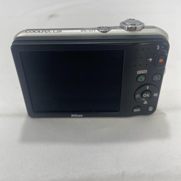 中古】Nikon COOLPIX L28 L28SL コンパクトデジタルカメラ シルバー