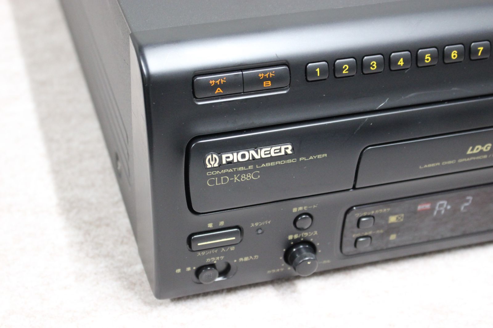 PIONNER カラオケCD/LDコンパチブルレーザーディスクプレーヤーCLD