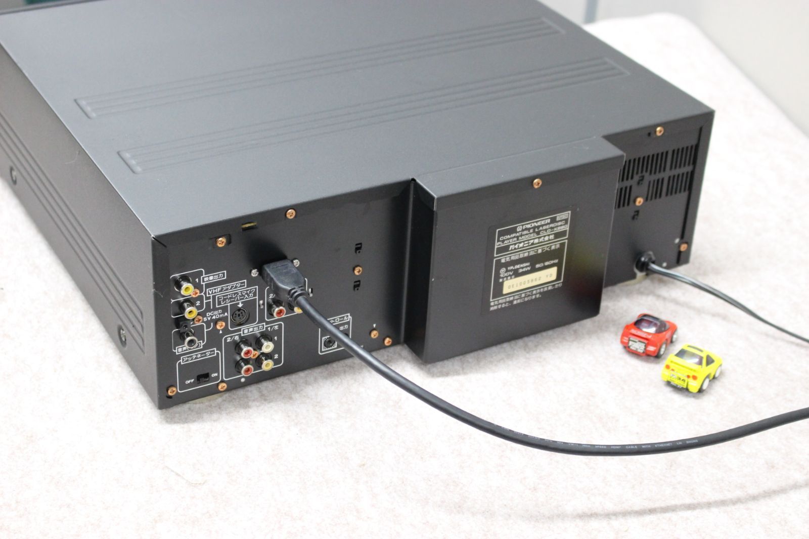 PIONNER カラオケCD/LDコンパチブルレーザーディスクプレーヤーCLD