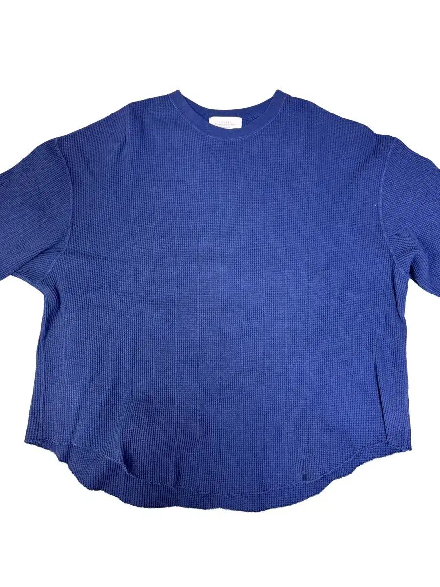 アンユーズド UNUSED サーマル ワッフル ロングスリーブ ブルー 3