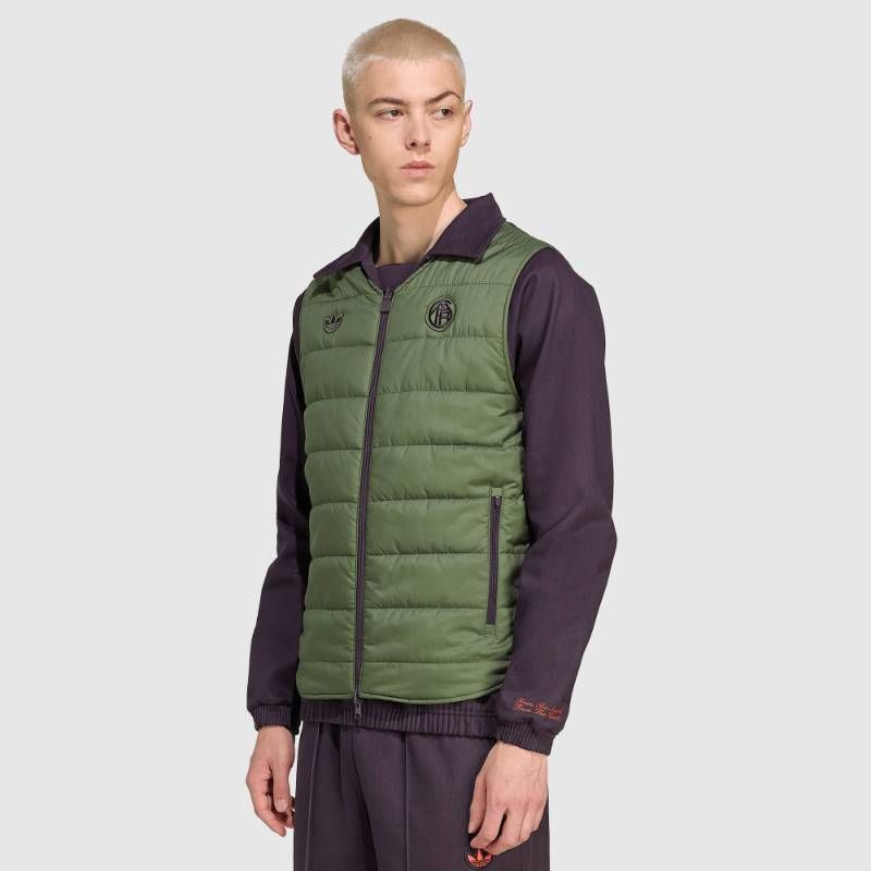 【送料無料・匿名配送】adidas Originals アディダスオリジナルス バイエルンミュンヘン 25/26 リバーシブルベスト 中綿 ジレ 緑 グリーン 黒 ブラック 新品 正規品 並行輸入 日本未発売 20,235円